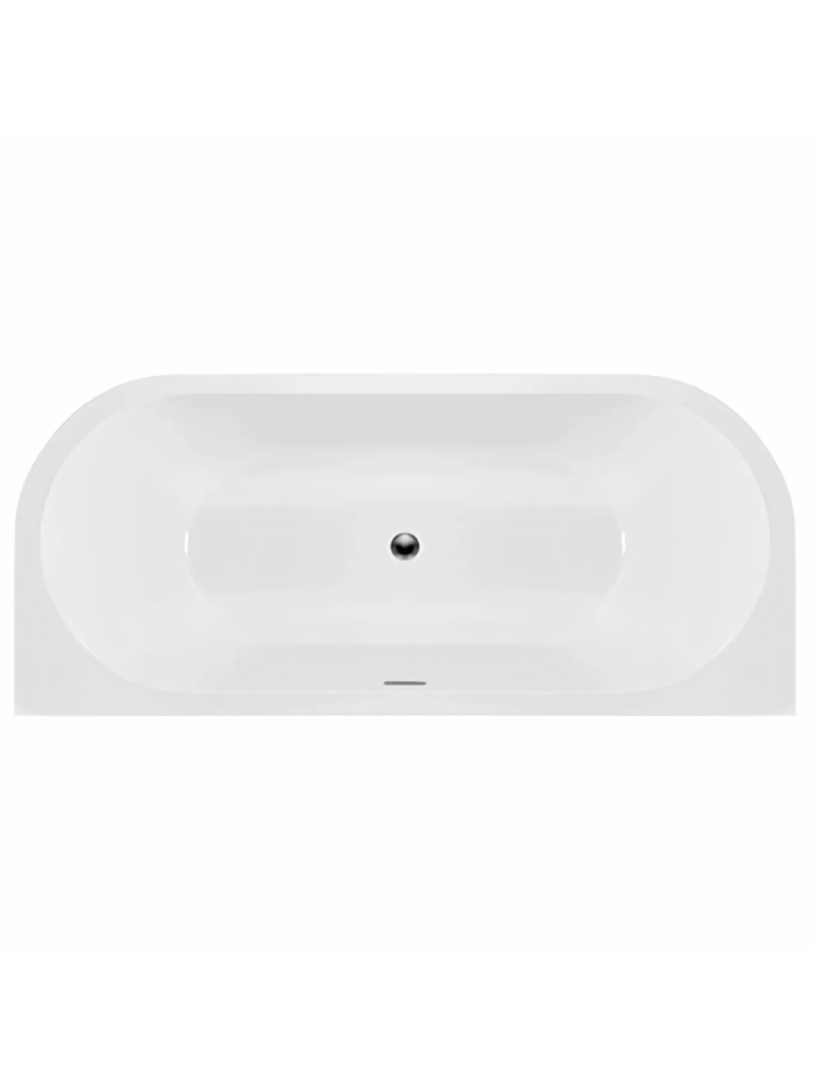 Cada acril freestanding Rea Capri alba 170cm 1700x750x595mm [9]