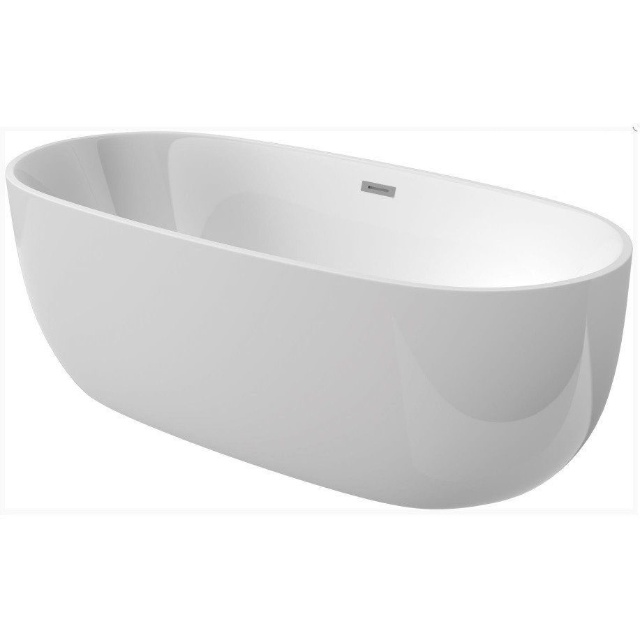Cada freestanding din acril Deante Alpinia alb 150x74cm [2]