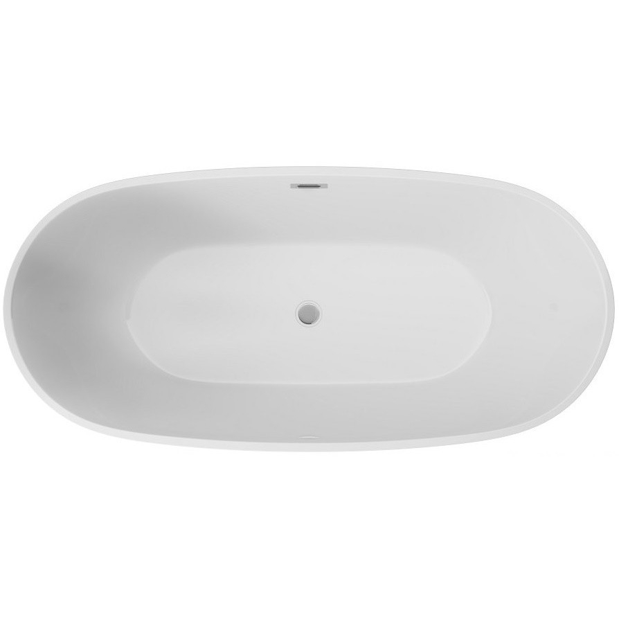 Cada freestanding din acril Deante Alpinia alb 170x80cm [4]