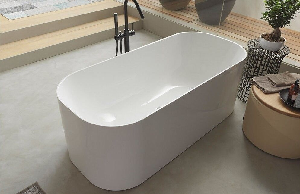 Cada freestanding dreptunghiulara Kolpa San Pandora acril 163x68 cm [1]