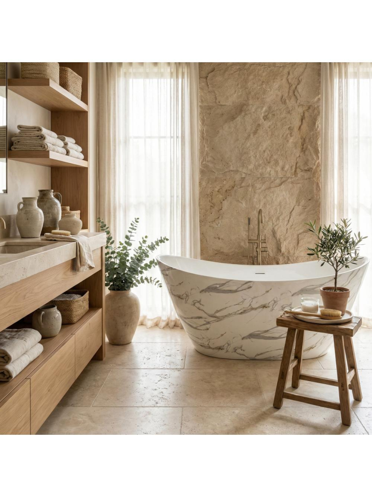 Cadă freestanding Ferrano Slim Nature 170 [6]