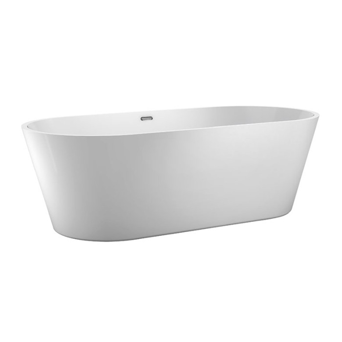 Cada freestanding Florida, Ava 158.5, ovala, cu instalatie completa, alb [1]
