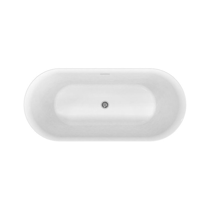 Cada freestanding, Florida, Viva 167.6, ovala, cu instalatie completa, alb [4]