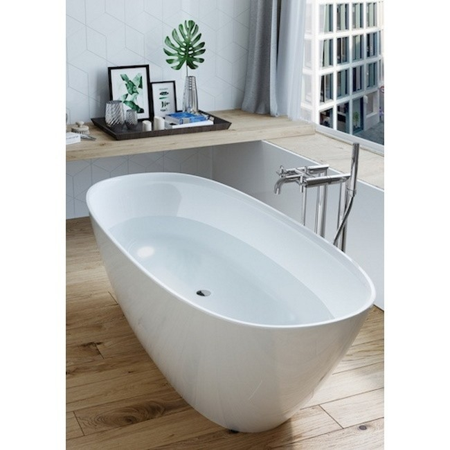 Cada freestanding ovala Roca Ariane compozit 165x75 cm [7]
