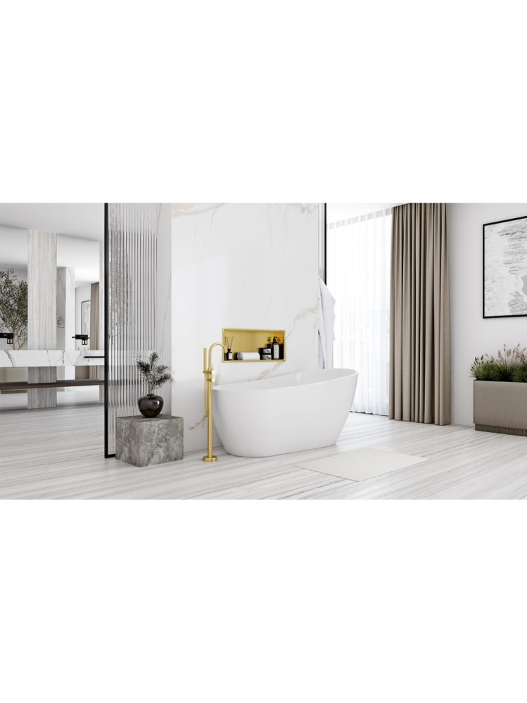 Cada freestanding Rea CORI 170cm alb [4]