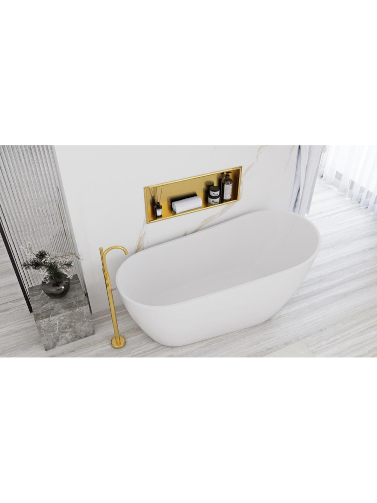 Cada freestanding Rea CORI 170cm alb [2]