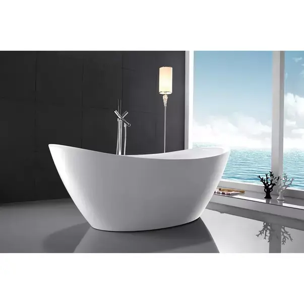 Cada freestanding Rea Ferrano 170x80 cm alb lucios [4]