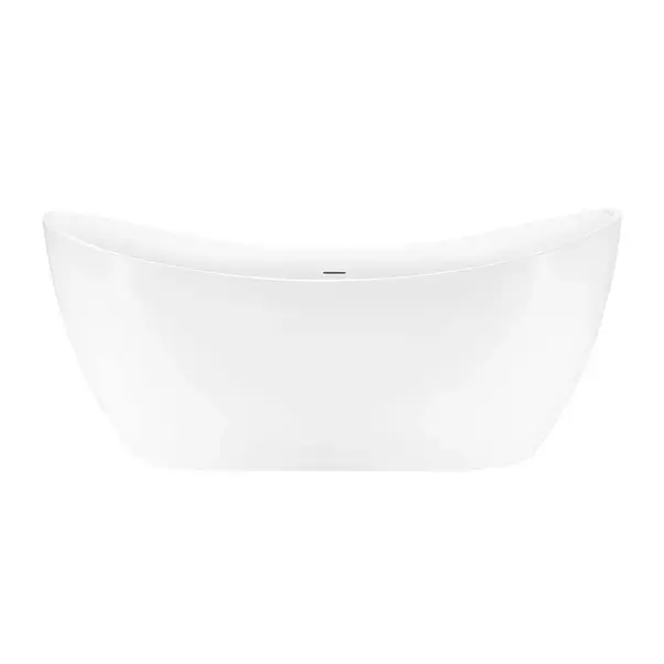 Cada freestanding Rea Kerrano 150x75 cm alb lucios [1]