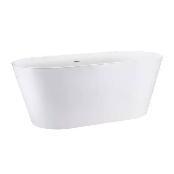 Cada freestanding Rea Milano 150x75 cm alb lucios [1]