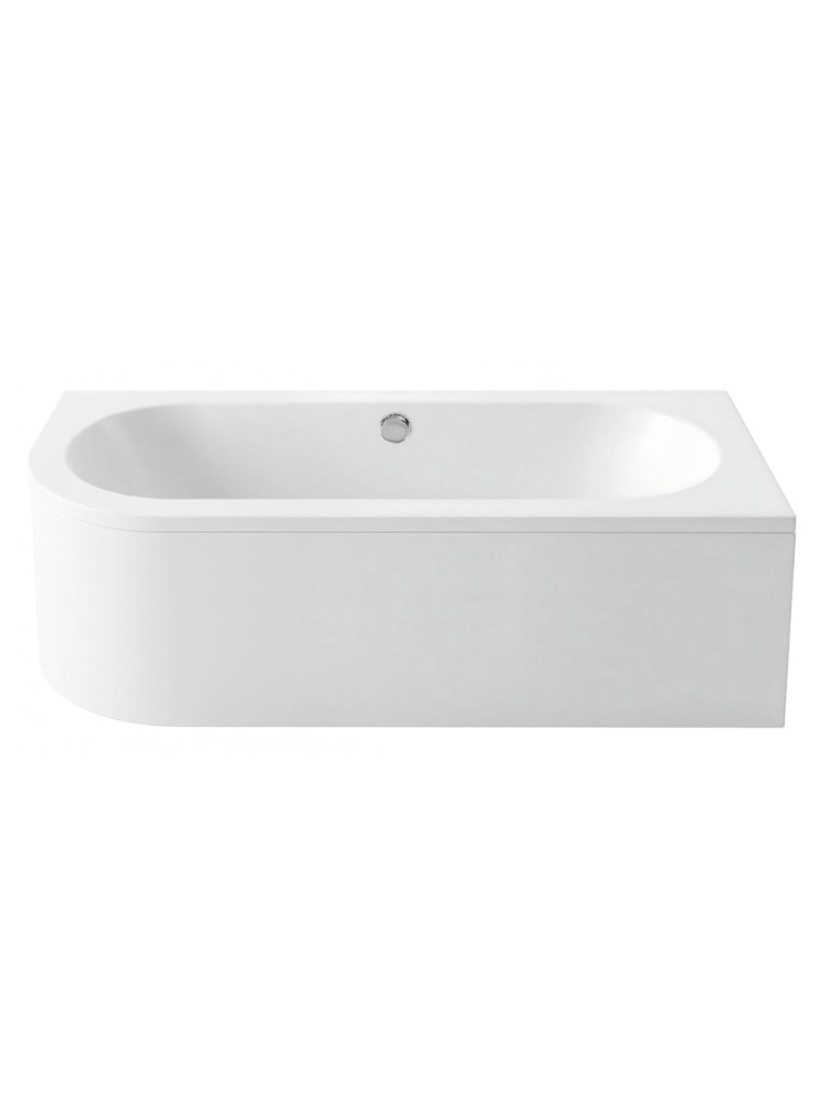Cada freestanding Rea Orion cu montaj dreapta 160 cm alb [7]