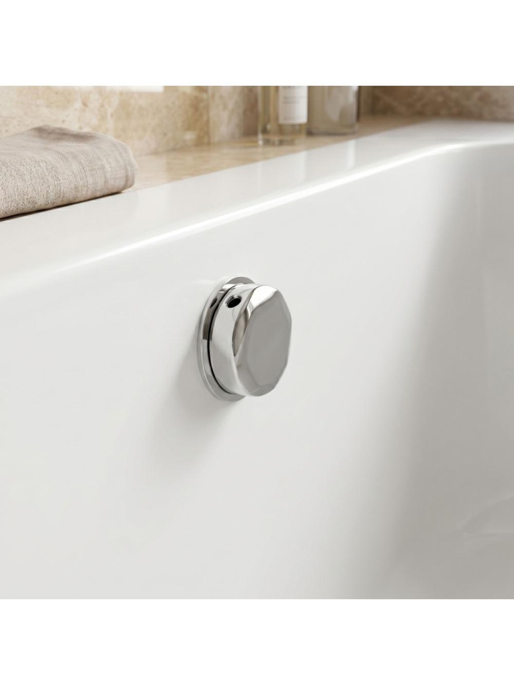 Cada freestanding Rea Orion cu montaj stanga 150 cm alb [5]