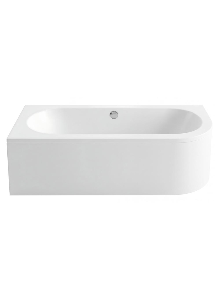 Cada freestanding Rea Orion cu montaj stanga 160 cm alb [6]