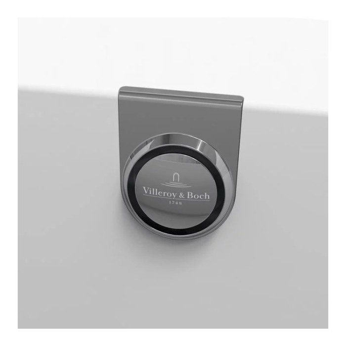Cada freestanding, Villeroy & Boch, Oberon 2.0, 180, back-to-wall, cu instalatie completa, alb alpin [3]