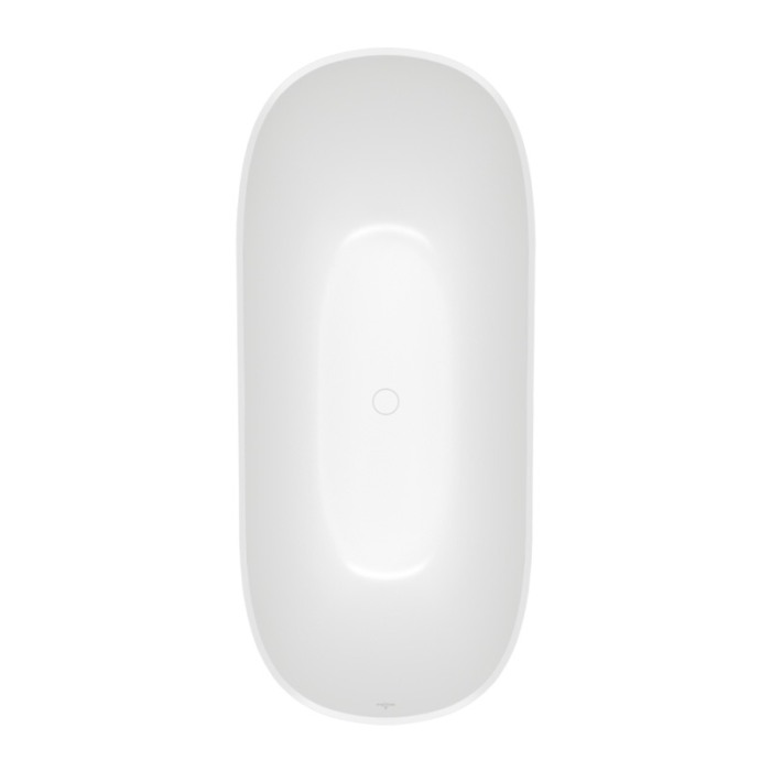 Cada freestanding Villeroy & Boch, Theano, 170, ovala, alb mat [3]