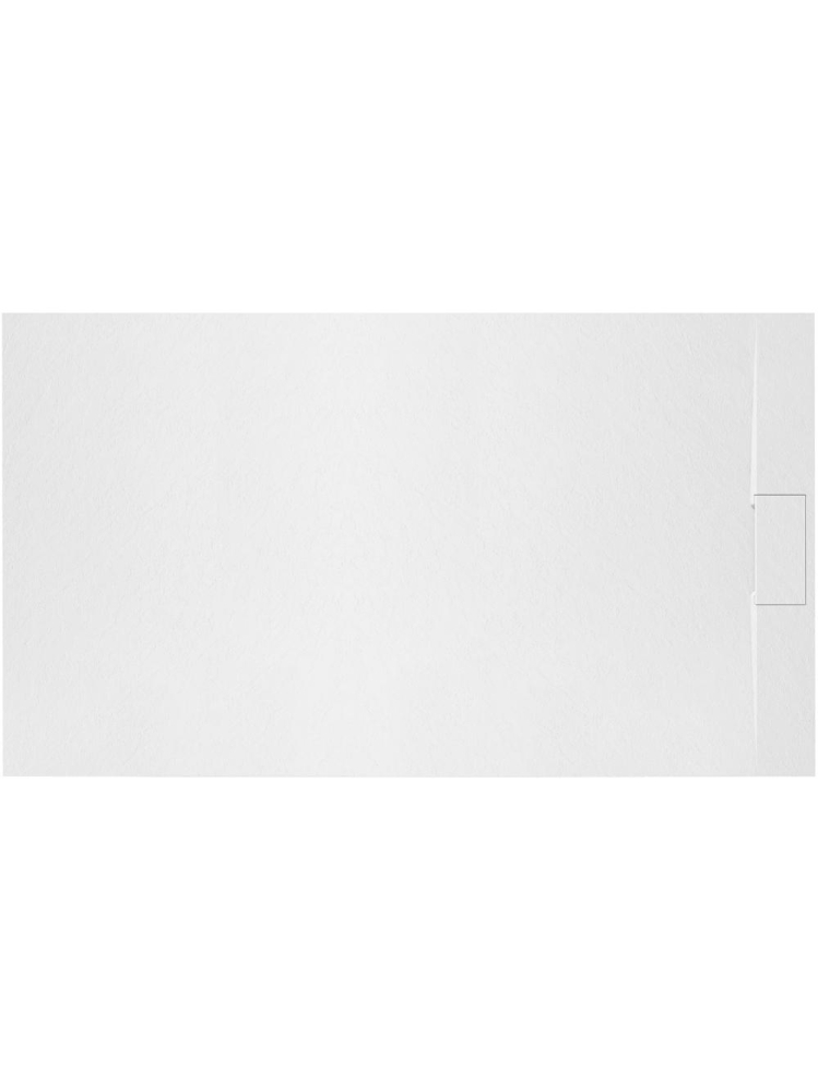 Cadita de dus Bazalt 80x120 cm alb [10]