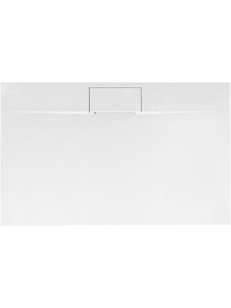 Cadita de dus Bazalt long 80x100 cm alb [2]