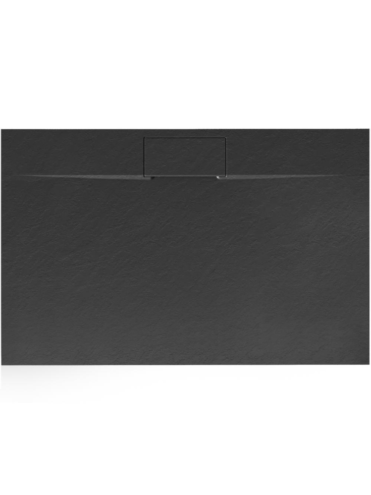 Cadita de dus Bazalt long 90x120 cm negru [2]