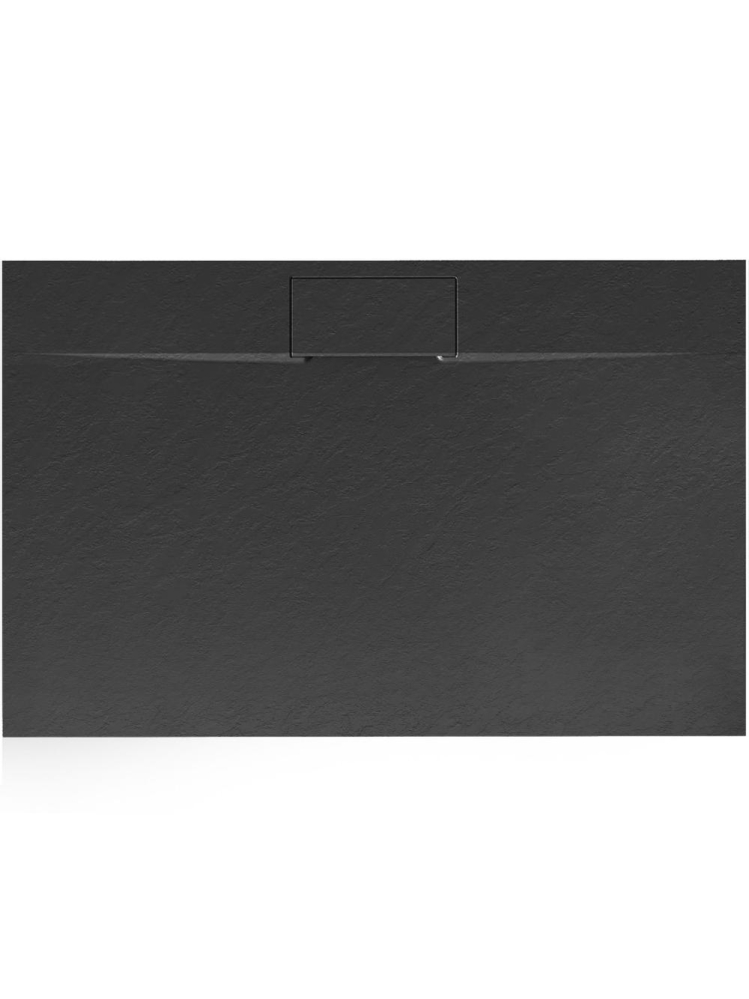 Cadita de dus Bazalt long 90x120 cm negru [10]