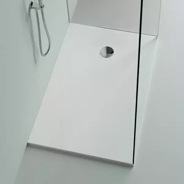 Cadita de dus dreptunghiulara Marmite Burgos 120x80 cm alb mat [1]