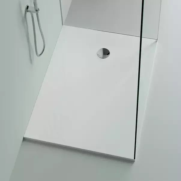 Cadita de dus dreptunghiulara Marmite Burgos 120x90 cm alb mat [1]