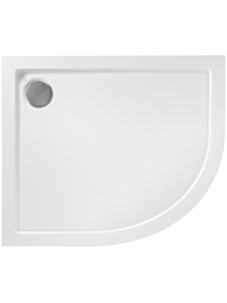 Cadita de dus Rea Look alb 80x100 cm acrilic montaj pardoseala [6]