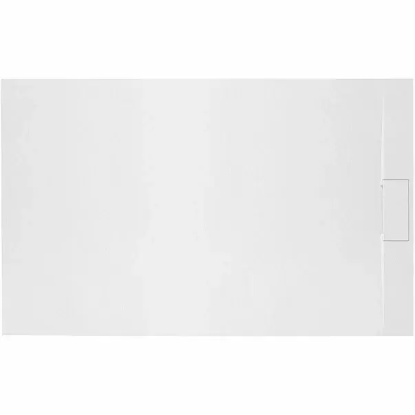 Cadita dus dreptunghiulara alb Rea Bazalt 80x100 cm [1]