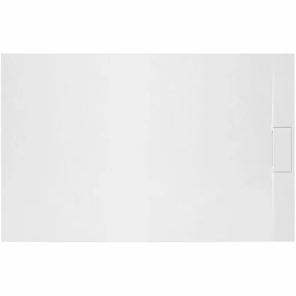 Cadita dus dreptunghiulara alb Rea Bazalt 90x120 cm [1]