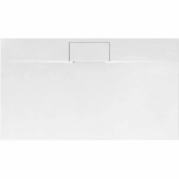 Cadita dus dreptunghiulara alb Rea Bazalt Long 80x120 cm [1]