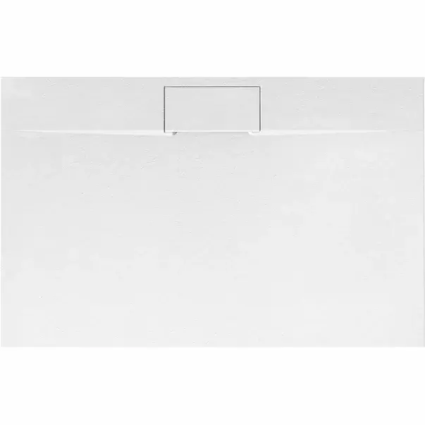 Cadita dus dreptunghiulara alb Rea Bazalt Long 90x120 cm [1]