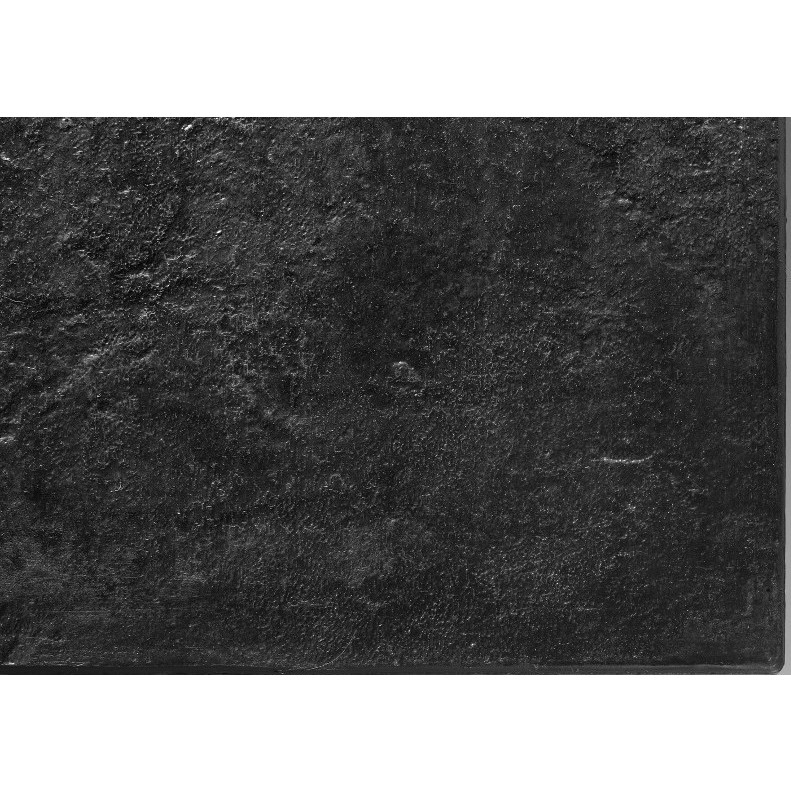 Cadita dus dreptunghiulara compozit Roca Terran Superslim 120x80 cm, cu sifon debit mare, negru [5]