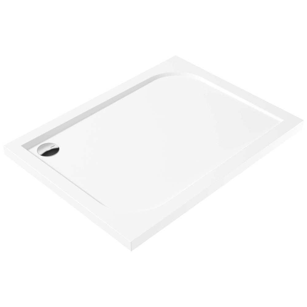 Cadita dus dreptunghiulara Deante Cubic alb 90x120 cm [1]
