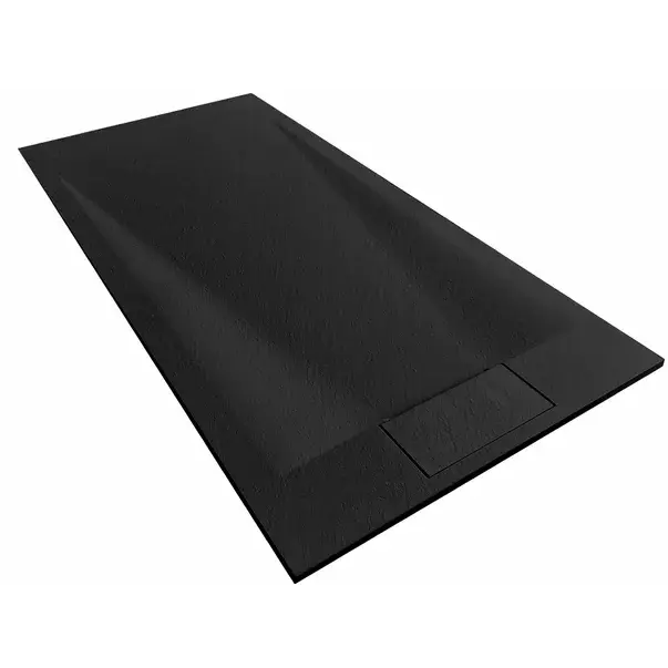 Cadita dus dreptunghiulara negru Rea Bazalt 80x100 cm [6]