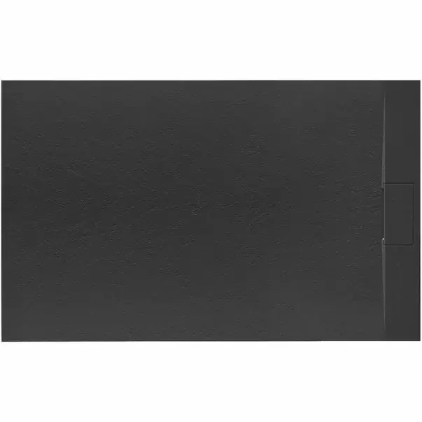 Cadita dus dreptunghiulara negru Rea Bazalt 80x100 cm [1]