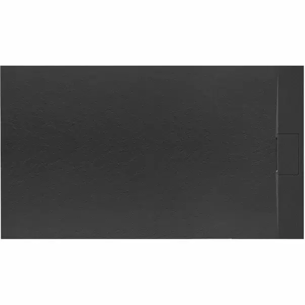 Cadita dus dreptunghiulara negru Rea Bazalt 80x120 cm [1]