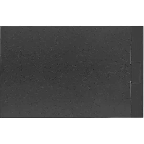 Cadita dus dreptunghiulara negru Rea Bazalt 90x120 cm [1]