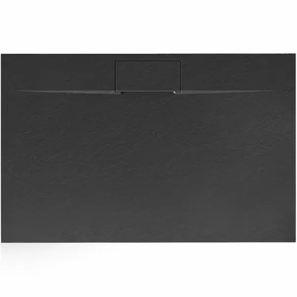 Cadita dus dreptunghiulara negru Rea Bazalt Long 90x120 cm [1]