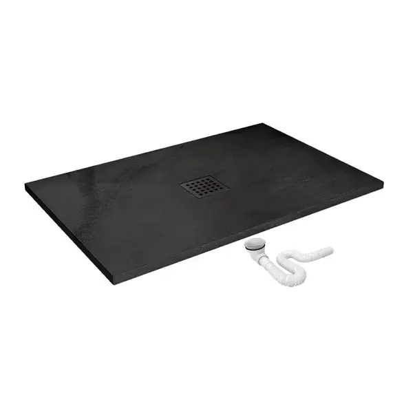 Cadita dus dreptunghiulara Rea Rock 90x120 negru [4]