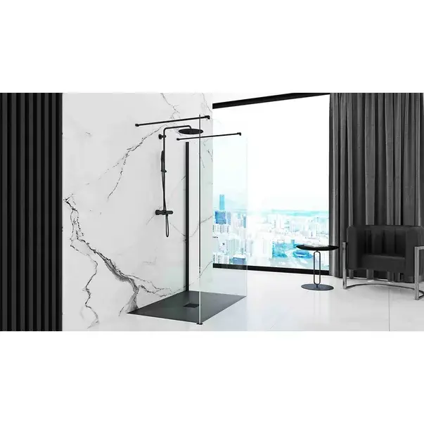 Cadita dus dreptunghiulara Rea Rock 90x120 negru [7]