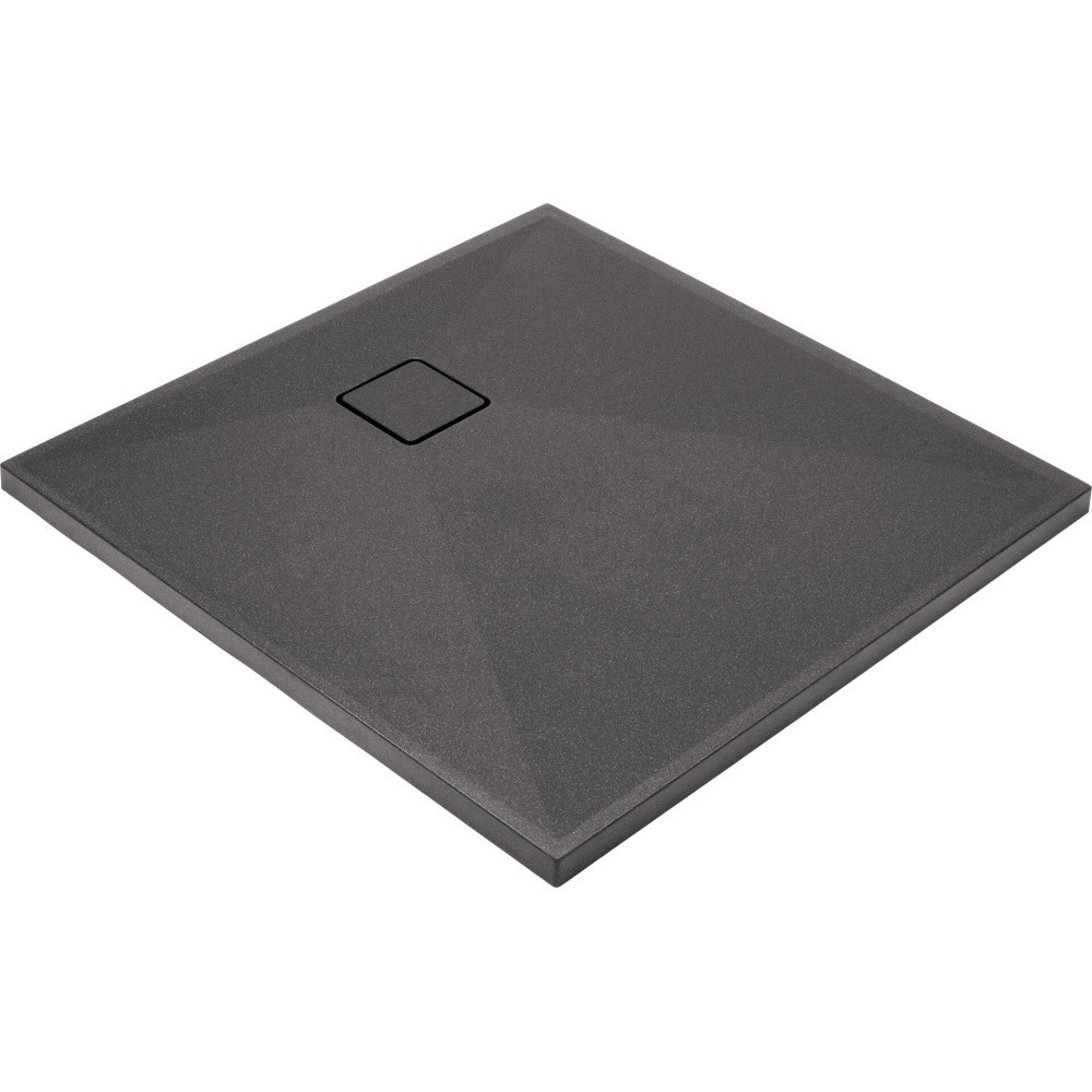 Cadita dus patrata Deante Correo antracit metalic 90x90 cm [2]