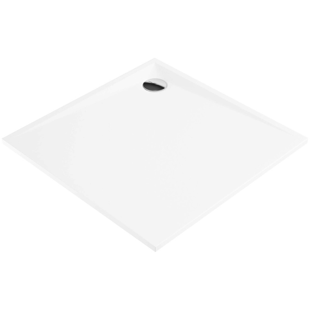 Cadita dus patrata Deante Kerria Plus alb 80 cm [1]