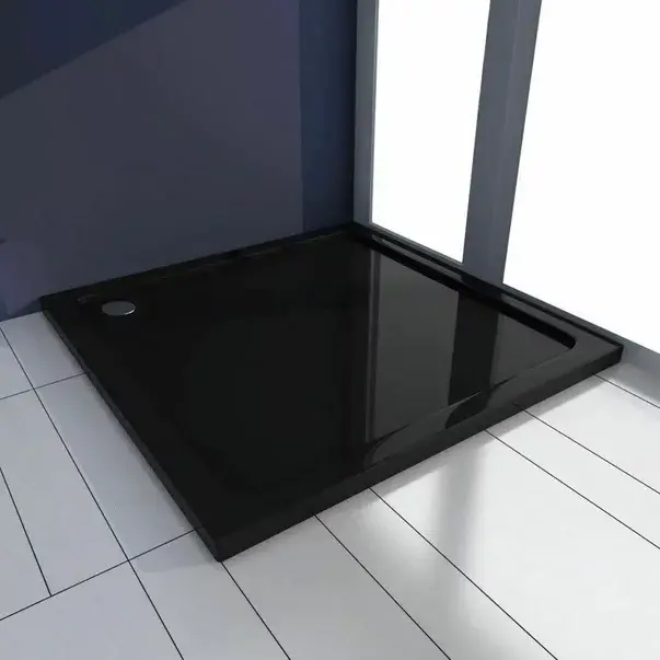 Cadita dus patrata Rea Savoy 90x90 negru [3]