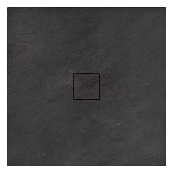 Cadita dus patrata Rea Stone 90x90 negru [1]
