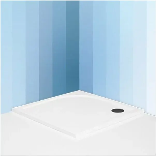 Cadita dus subtire patrata din compozit Roth Aloha-M 90x90 [3]