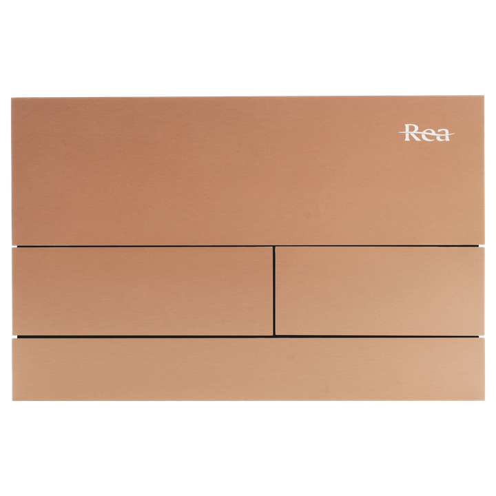 Cadru WC încastrat K011A-Q Rea cu buton T cupru periat [5]