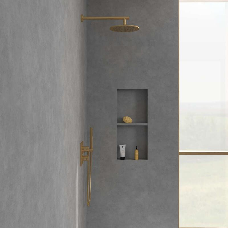 Cap de duș Villeroy&Boch, Universal Showers, Ø25 cm, bruhsed gold [3]