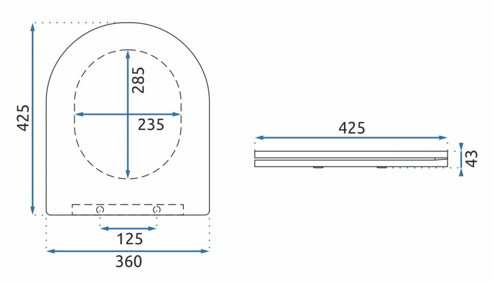 capac UF DUROPLAST FLAT alb [7]