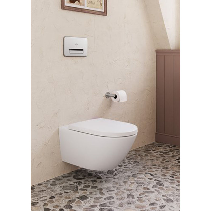 Capac vas WC Villeroy & Boch, Subway 3.0, soft close, quick release, alb [3]
