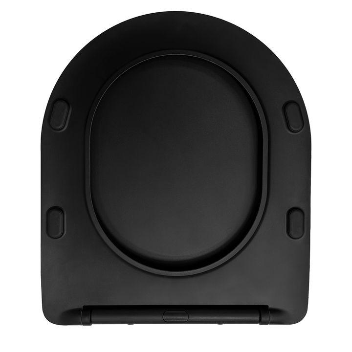Capac WC CARLO FLAT UF BLACK MATT [4]