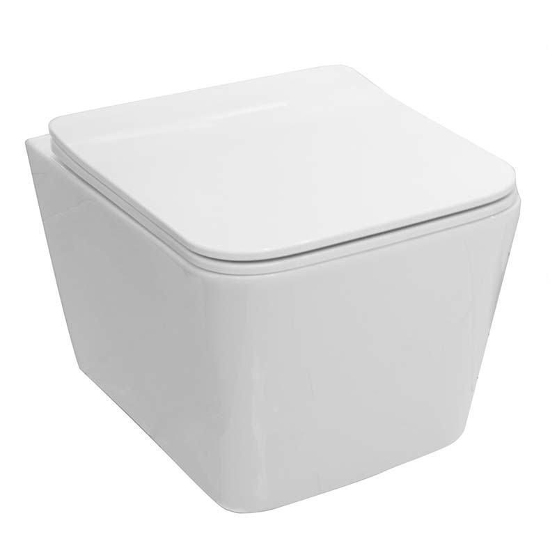 Capac WC Fluminia, Paris, Slim, Soft Close, Quick Release, alb [2]