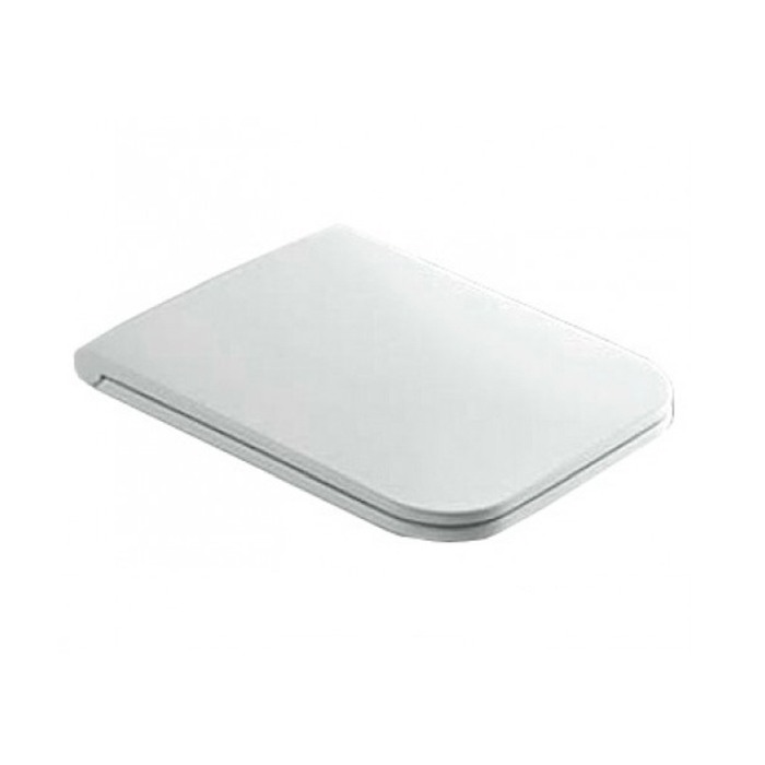 Capac WC Hatria, Erika Pro Q, cu quick release si soft close, alb [1]